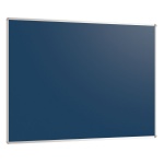 Langwandtafel, Stahlemaille blau, 100x130 cm HxB 